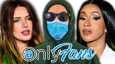 famous tiktokers on onlyfans|All the celebrities with an OnlyFans account